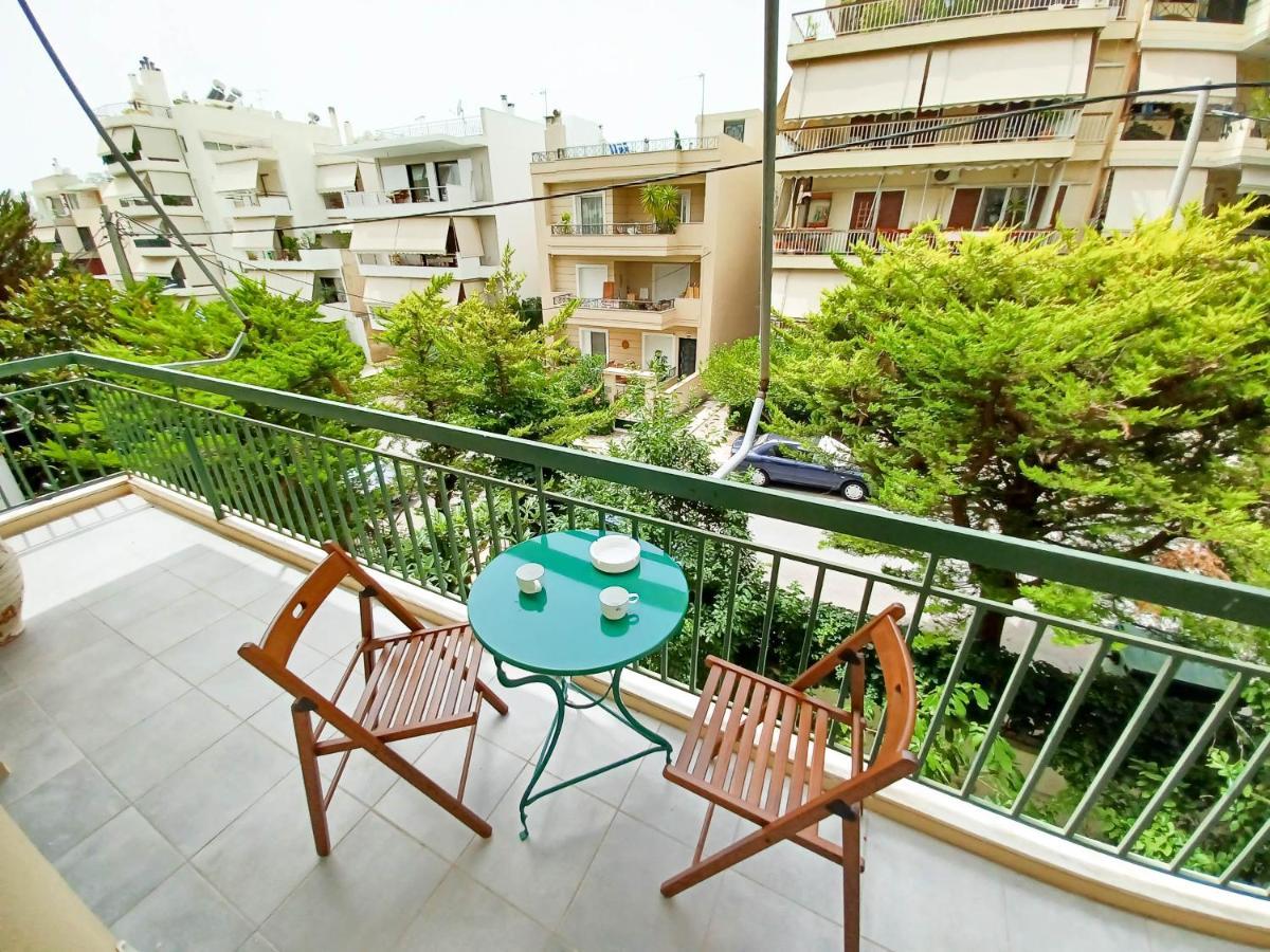 Green Tea Balcony - Quiet & Cozy- Ano Glyfada Atenas Exterior foto